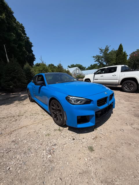 2025 BMW M2 with an Active Autowerke mid-pipe