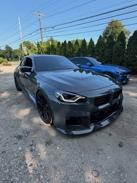 2025 BMW M2 in for a JCX turbo inlet