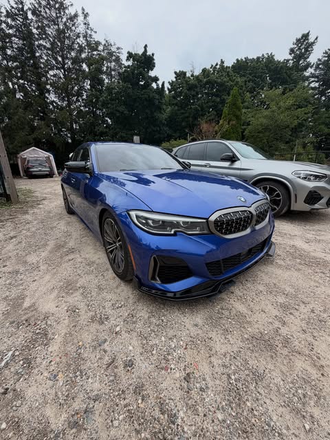 2021 BMW M340i: Lowering springs, oil change